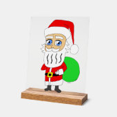Chibi Santa Claus Acryl Bord (Hoek)