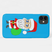 Chibi Santa Claus Case-Mate iPhone Case (Achterkant (horizontaal))