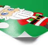 chibi santa claus foto afdruk (Hoek)