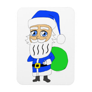 chibi Santa Claus Magneet
