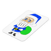 chibi Santa Claus Magneet (Linkerzijde)