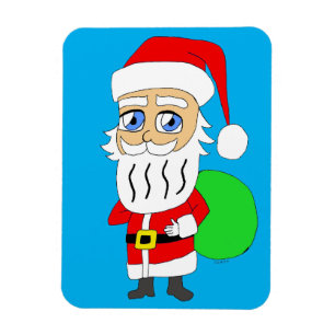 Chibi Santa Claus Magneet