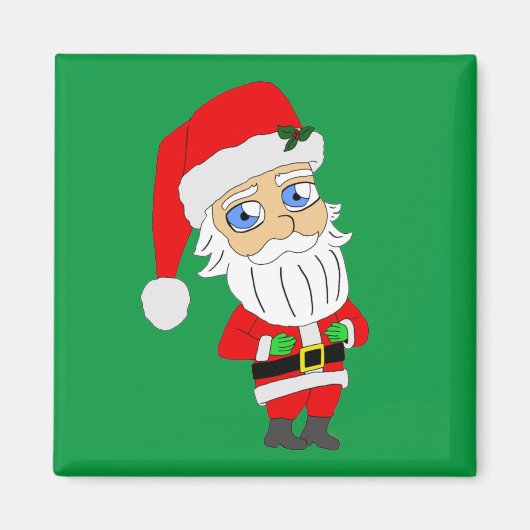 chibi santa claus magnet (Voorkant)