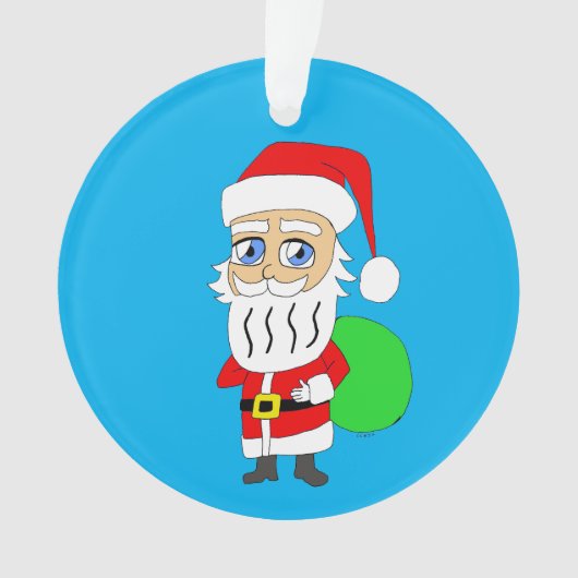 Chibi Santa Claus Ornament (voorkant)