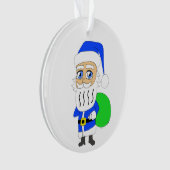 chibi Santa Claus Ornament (voorkant)