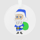 chibi Santa Claus Ornament (achterkant)