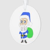 chibi Santa Claus Ornament (voorkant)
