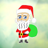 Chibi Santa Claus Raamsticker (Vel 3)