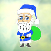 chibi Santa Claus Raamsticker (Vel 3)