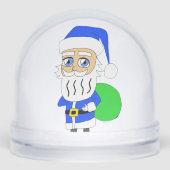 chibi Santa Claus Sneeuwbol (Voorkant)