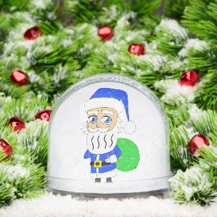 chibi Santa Claus Sneeuwbol