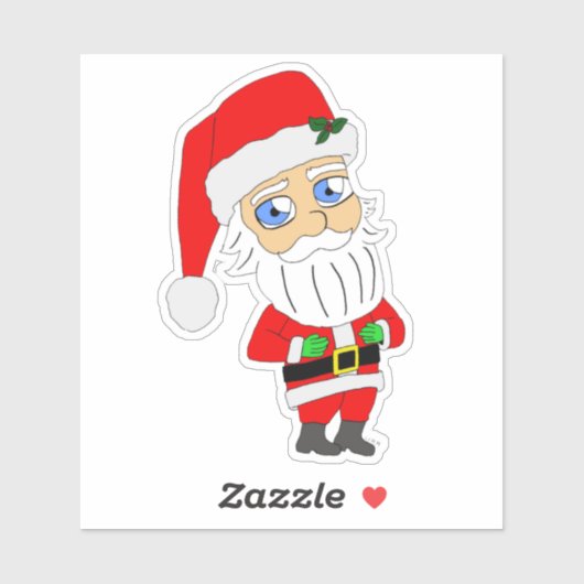 chibi santa claus sticker (Vel)
