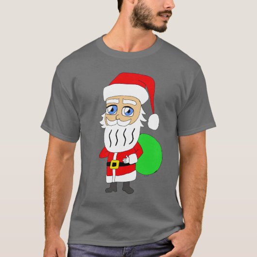 Chibi Santa Claus T-shirt (Voorkant)