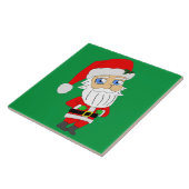 chibi santa claus tegeltje (Zijkant)