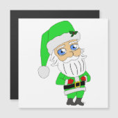Chibi Santa groene pak (Voorkant / Achterkant)