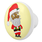 Chibi Santa Keramische Knop (Rechts)