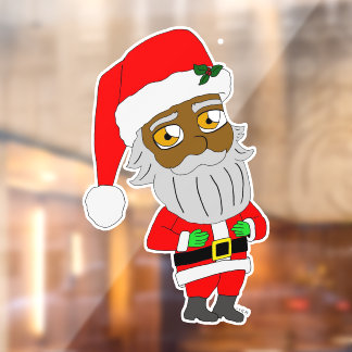 Chibi Santa Raamsticker