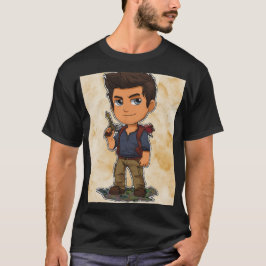 Chibi Schatzoekende Avonturier T-shirt