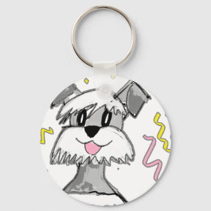 Chibi Schnauzer Sleutelhanger