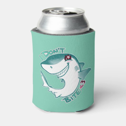 Chibi Shark Blikjeskoeler (Blikje Achterkant)