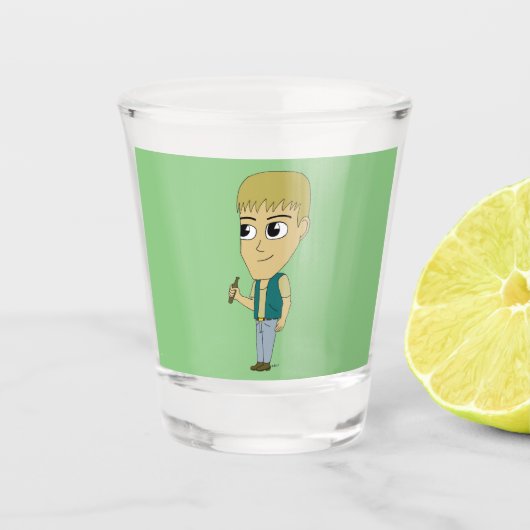 chibi shot glas (Voorkant)