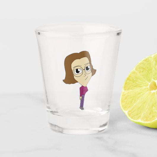 chibi shot glas (Voorkant)