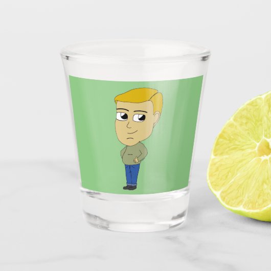 chibi shot glas (Voorkant)