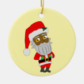 Chibi Sinterklaas Keramisch Ornament (Voorkant)