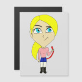 chibi " slecht " meisje (Voorkant / Achterkant)