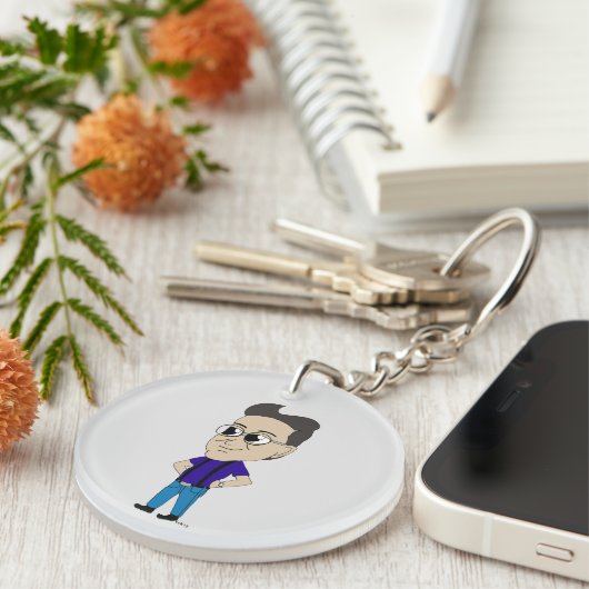 chibi-sleutelhanger sleutelhanger (Voorkant Rechts)