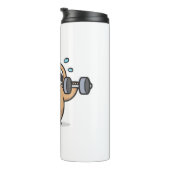 Chibi Sloth Gym Fail – Schattigee Kawaii Funny Wor Thermosbeker (Geroteerd rechts)