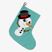 chibi smowman grote kerstsok (Voorkant (Hangend))