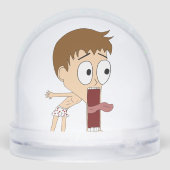 chibi sneeuwbol (Achterkant)