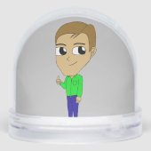 chibi sneeuwbol (Achterkant)