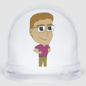 chibi sneeuwbol (Achterkant)