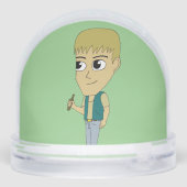 chibi sneeuwbol (Achterkant)