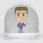 chibi sneeuwbol (Achterkant)