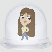 chibi sneeuwbol (Achterkant)