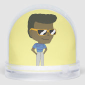 chibi sneeuwbol (Achterkant)