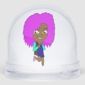 chibi sneeuwbol (Achterkant)