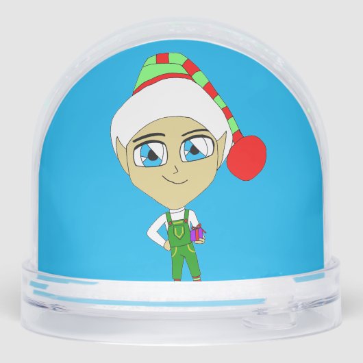 chibi sneeuwbol (Achterkant)