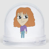 chibi sneeuwbol (Achterkant)