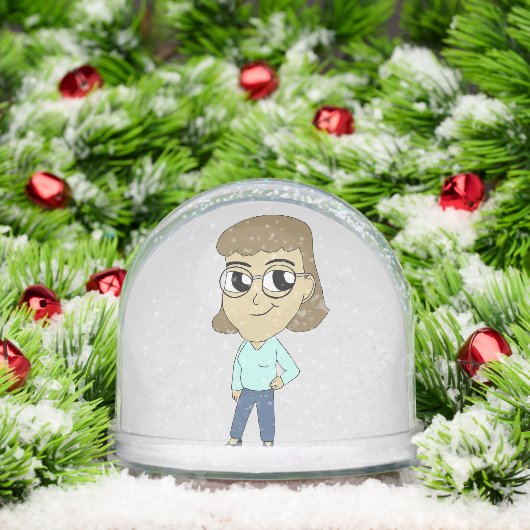 chibi sneeuwbol (Kerstmis)