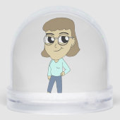 chibi sneeuwbol (Achterkant)