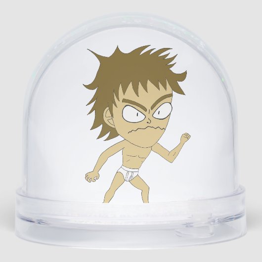 chibi sneeuwbol (Achterkant)