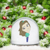 chibi sneeuwbol (Kerstmis)