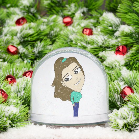 chibi sneeuwbol (Kerstmis)