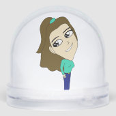 chibi sneeuwbol (Achterkant)