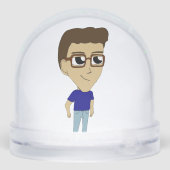 chibi sneeuwbol (Achterkant)