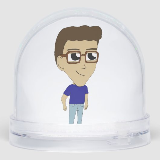 chibi sneeuwbol (Achterkant)